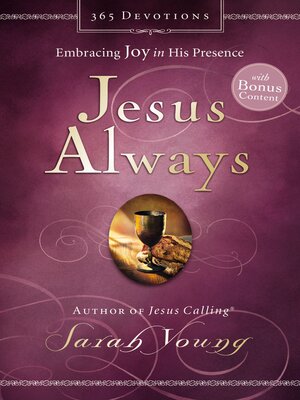 cover image of Jesus Always, with Scripture References, with Bonus Content